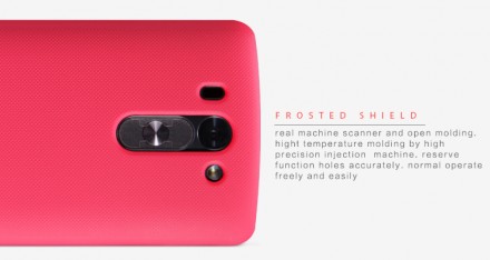 Пластиковая накладка Nillkin Super Frosted для LG G3S D724 (+ пленка на экран)