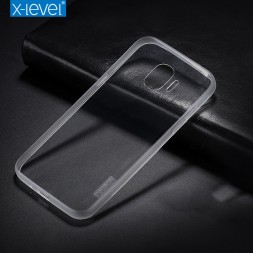 ТПУ накладка X-Level Antislip Series для Samsung Galaxy J2 Pro 2018 J250 (прозрачная)