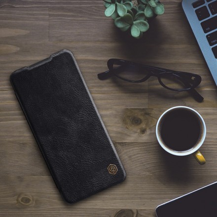 Чехол (книжка) Nillkin Qin для Samsung Galaxy A12