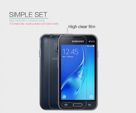 Защитная пленка на экран Samsung J105H Galaxy J1 Mini Nillkin Crystal