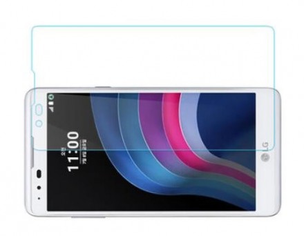 Защитное стекло Tempered Glass 2.5D для LG X Skin