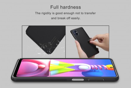 Пластиковый чехол Nillkin Super Frosted для Samsung Galaxy M51 M515F