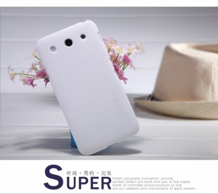 Пластиковая накладка Nillkin Super Frosted для LG E988 Optimus G Pro (+ пленка на экран)