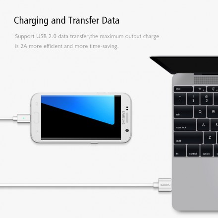 USB - Micro USB кабель Metal Magnetic