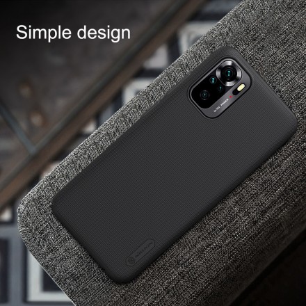 Пластиковый чехол Nillkin Super Frosted для Xiaomi Redmi Note 10S