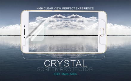 Защитная пленка на экран Meizu MX6 Nillkin Crystal