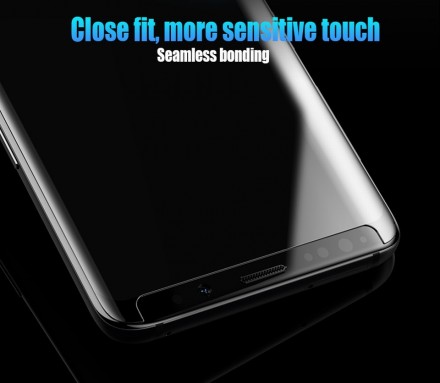 Защитное стекло 5D+ Full-Screen (на весь экран) для Samsung G950F Galaxy S8