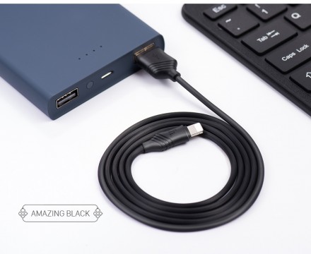 USB кабель - Lightning HOCO X6 Khaki