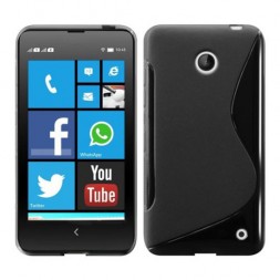 ТПУ накладка S-line для Nokia Lumia 635