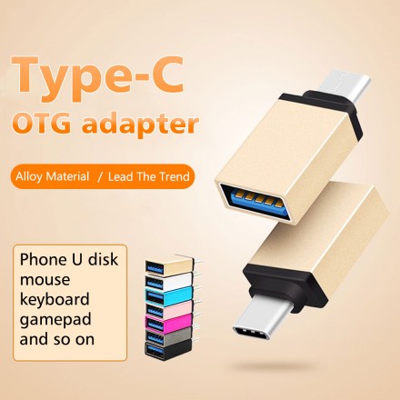 Переходник OTG с USB на Type C