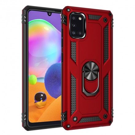 TPU+PC чехол Ring Plaza (с подставкой) для Samsung Galaxy A31