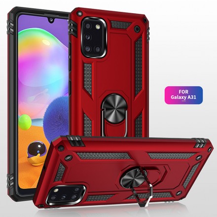 TPU+PC чехол Ring Plaza (с подставкой) для Samsung Galaxy A31