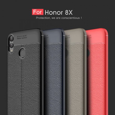 ТПУ накладка Skin Texture для Huawei Honor 8X