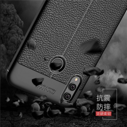 ТПУ накладка Skin Texture для Huawei Honor 8X
