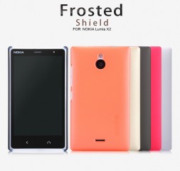 Пластиковая накладка Nillkin Super Frosted для Nokia X2 (+ пленка на экран)