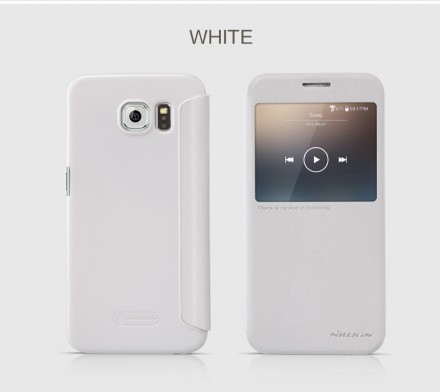 Чехол (книжка) Nillkin Sparkle для Samsung G920F Galaxy S6