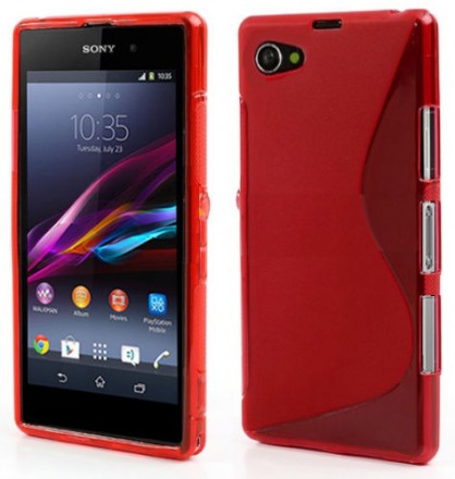 ТПУ накладка S-line для Sony Xperia Z1 Compact (D5503)