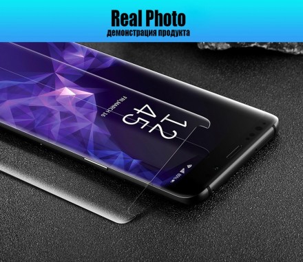 Защитное стекло 5D+ Full-Screen (на весь экран) для Samsung Galaxy S9 G960F