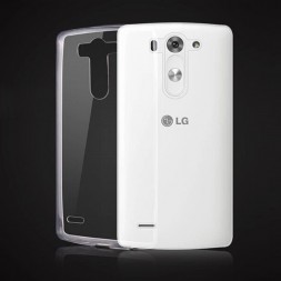 Ультратонкая ТПУ накладка Crystal для LG G3 S D724 (прозрачная)