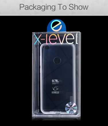 ТПУ накладка X-Level Antislip Series для Huawei P Smart (прозрачная)