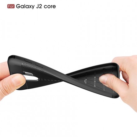 ТПУ накладка Skin Texture для Samsung J260 Galaxy J2 Core