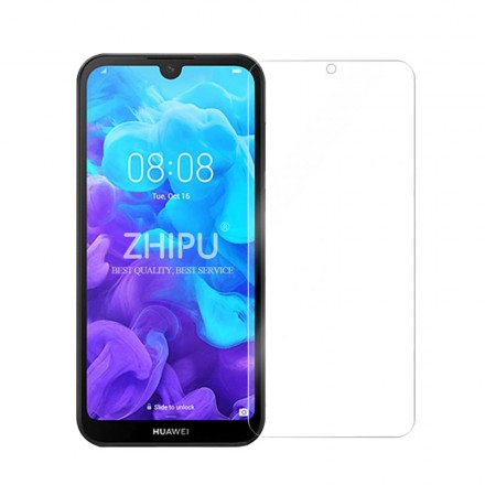 Защитная пленка на экран для Huawei Y5 2019 (прозрачная)