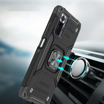 TPU+PC чехол Relli Ring (с подставкой) для Xiaomi Redmi Note 10 Pro