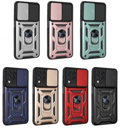 TPU+PC чехол Gate Ring Plaza (с защитой камеры) для Samsung Galaxy M32