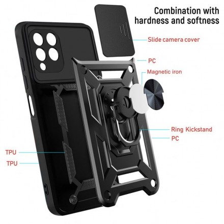 TPU+PC чехол Gate Ring Plaza (с защитой камеры) для Samsung Galaxy M32