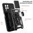 TPU+PC чехол Gate Ring Plaza (с защитой камеры) для Samsung Galaxy M32