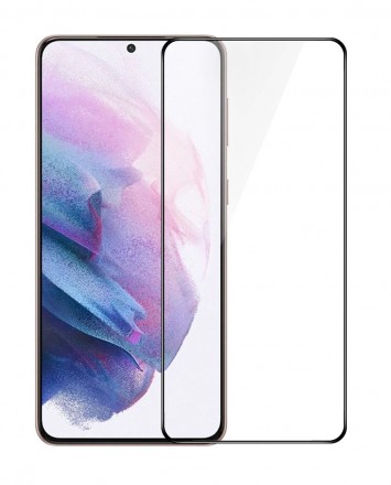 Защитное стекло Full Glue Frame для Samsung Galaxy S21 Plus
