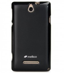 ТПУ накладка Melkco Poly Jacket для Sony Xperia E (C1505) (+ пленка на экран)