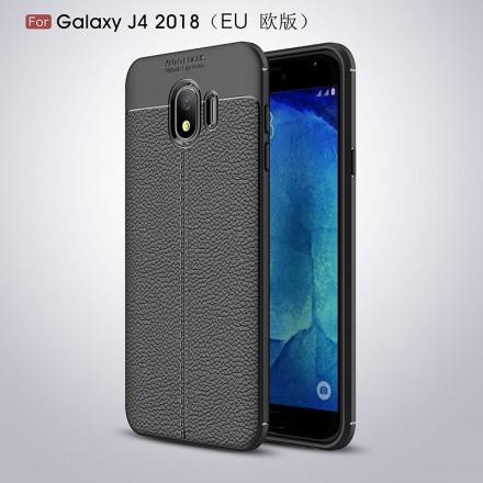ТПУ накладка Skin Texture для Samsung Galaxy J4 2018 J400
