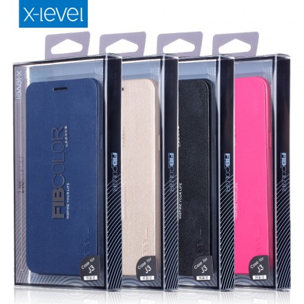 Чехол-книжка X-level FIB Color Series для Samsung J310H Galaxy J3