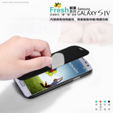 Чехол (книжка) Nillkin Fresh для Samsung i9500 Galaxy S4