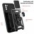 TPU+PC чехол Gate Ring Plaza (с защитой камеры) для Samsung Galaxy A03s