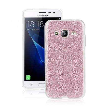 ТПУ накладка Glitter Series для Samsung J701 Galaxy J7 Neo