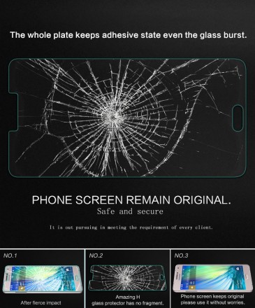 Защитное стекло Nillkin Anti-Explosion (H) для Samsung A700H Galaxy A7