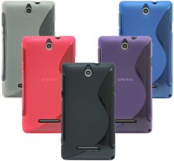 ТПУ накладка S-line для Sony Xperia E (C1505)