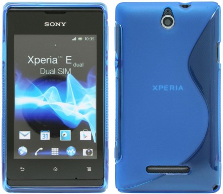 ТПУ накладка S-line для Sony Xperia E (C1505)
