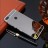 Металлический чехол бампер с зеркальной крышкой для Xiaomi Redmi 6