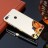 Металлический чехол бампер с зеркальной крышкой для Xiaomi Redmi 6