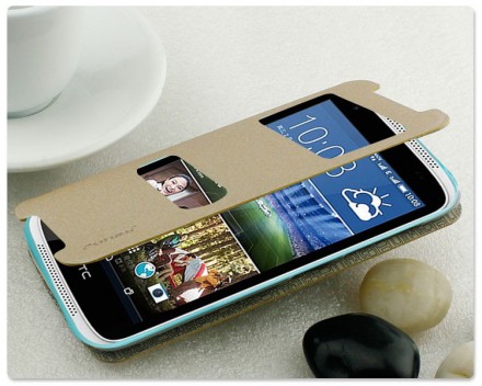 Чехол (книжка) с окошком Pudini Goldsand для Samsung Galaxy On 7