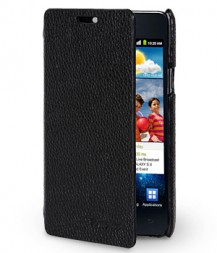 Кожаный чехол (книжка) Melkco Book Type для Samsung i9100 / i9105 Galaxy S2