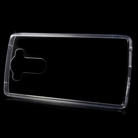 Ультратонкая ТПУ накладка Crystal для LG V10 (прозрачная)