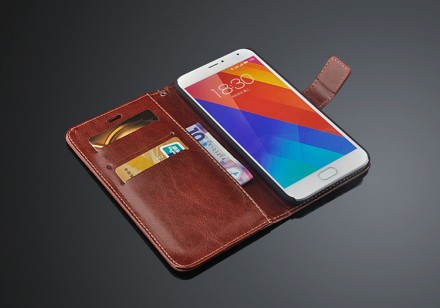 Чехол (книжка) Wallet PU для Meizu MX5
