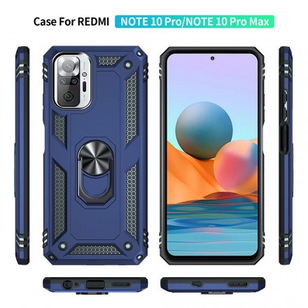 TPU+PC чехол Ring Plaza (с подставкой) для Xiaomi Redmi Note 10 Pro Max