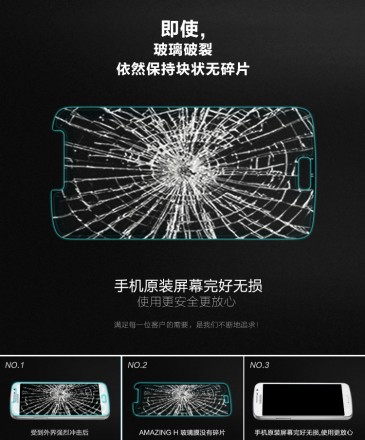 Защитное стекло Nillkin Anti-Explosion (H) для Samsung G7102 Galaxy Grand 2