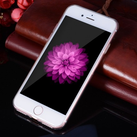 Ультратонкая ТПУ накладка Crystal для iPhone SE (2020) (прозрачная)