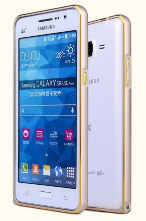 Металлический бампер для Samsung G531H Galaxy Grand Prime VE
